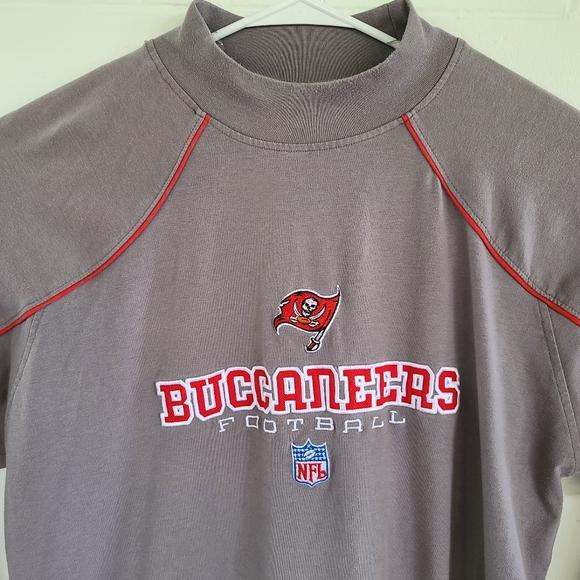 Reebok Tampa Bay Buccaneers Sweatshirt Mens LG Gray NFL Football Reebok Sweater - Picture 2 of 10